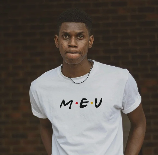 Camiseta Meu al estilo friends